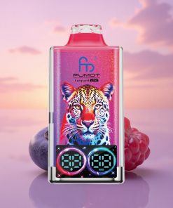 Fumot Leopard 40K Puffs Brusinka Borůvka Višeň 5% Nikotinu Dual Mesh 700mAh