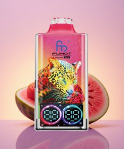 Fumot Leopard 40K Puffs Jahodový Meloun 5% Nikotinu 700mAh Dual Mesh
