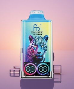 Fumot Leopard 40K Puffs Černý Drak Led 5% Nikotin 700mAh Duální Síťka