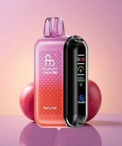 Fumot Tornado 20000 Puffs Višňová Kola s Duálním Mesh Coilem a 850mAh Baterií