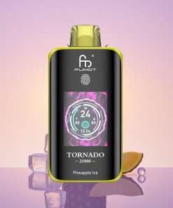 Fumot Tornado 25000 Puffs Ananasový Led s 20ml a 5% nikotinu