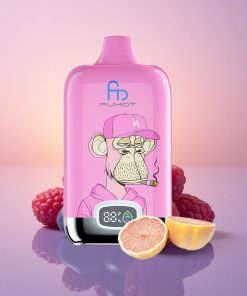 Fumot Tornado Digital Box 12000 Puffs Borůvka Malina Mesh Coil 550mAh