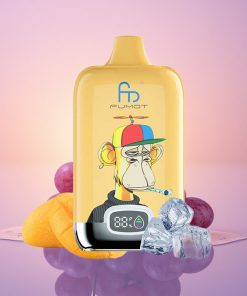 Fumot Tornado Digital Box 12000 Puffs Hroznový Led s 550mAh a 20ml