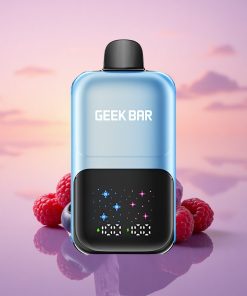 GEEK BAR 2GO 20ml 50000 Puffs Borůvka Malinový Led s Interaktivní Obrazovkou a 5% Nikotinu