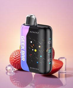 GEEK BAR Pulse X 42K Puffs Meteor Edition Jahodové Kiwi Ledové s 5% nikotinu a 820mAh