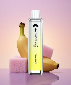 Hayati Pro Max 4000 Puffs Banánový led s 1400mAh a 2ml nádrží