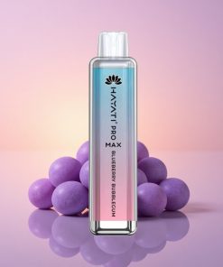 Hayati Pro Max 4000 Puffs Borovnicová Žvýkačka s 5% Nikotinu a 1400mAh Baterií