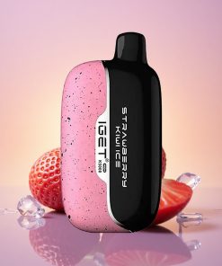 IGET Moon K5000 Puffs Jahodové Kiwi Ledové s 5000 Puffs a Mesh Cívka 1.35 Ohm