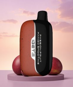 IGET Moon K5000 Puffs Marakuja Mango Smoothie s výdrží 5000 tahů a hmotností 81,5 g