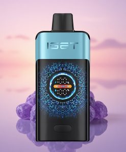 IGET ONE 12000 Puffs Borovnicový Led s Dual Mesh Coil a 2700 mAh