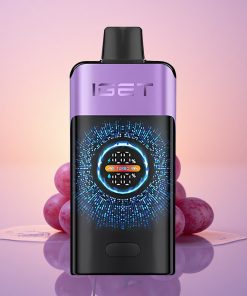 IGET ONE 12000 Puffs Hroznový Led s 2700 mAh a Duální Síťovou Cívkou